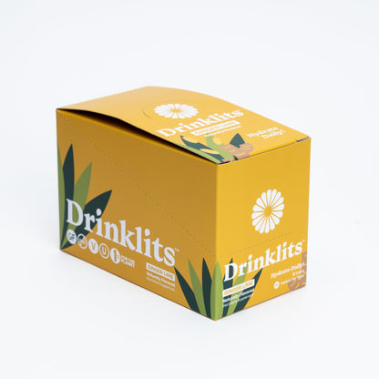 GINGER-LIME Electrolyte Tablets for Daily Hydration (8 Tubes, 80 Servings)