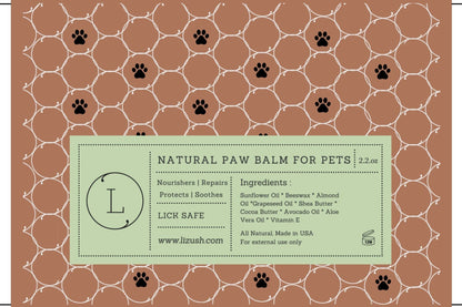 Natural Paw Balm for Dogs & Cats – Soothing Paw Protector
