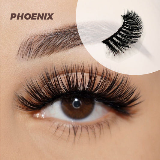 Cruelty Free High volume faux mink lashes PHOENIX