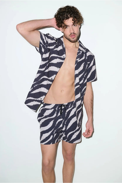Saint Tropez Cabana Set – Black Wave