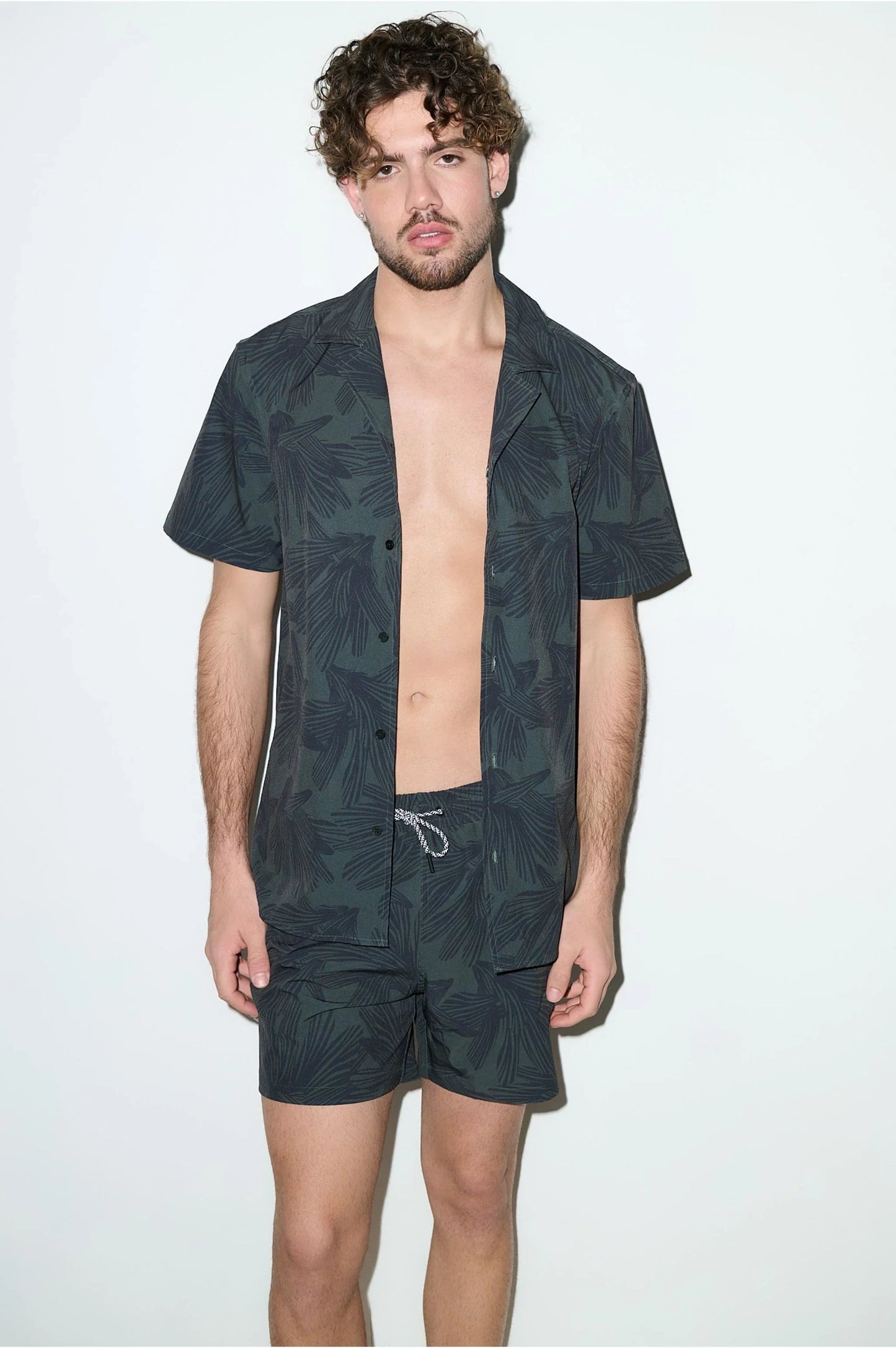 Saint Tropez Cabana Set – Dark Olive