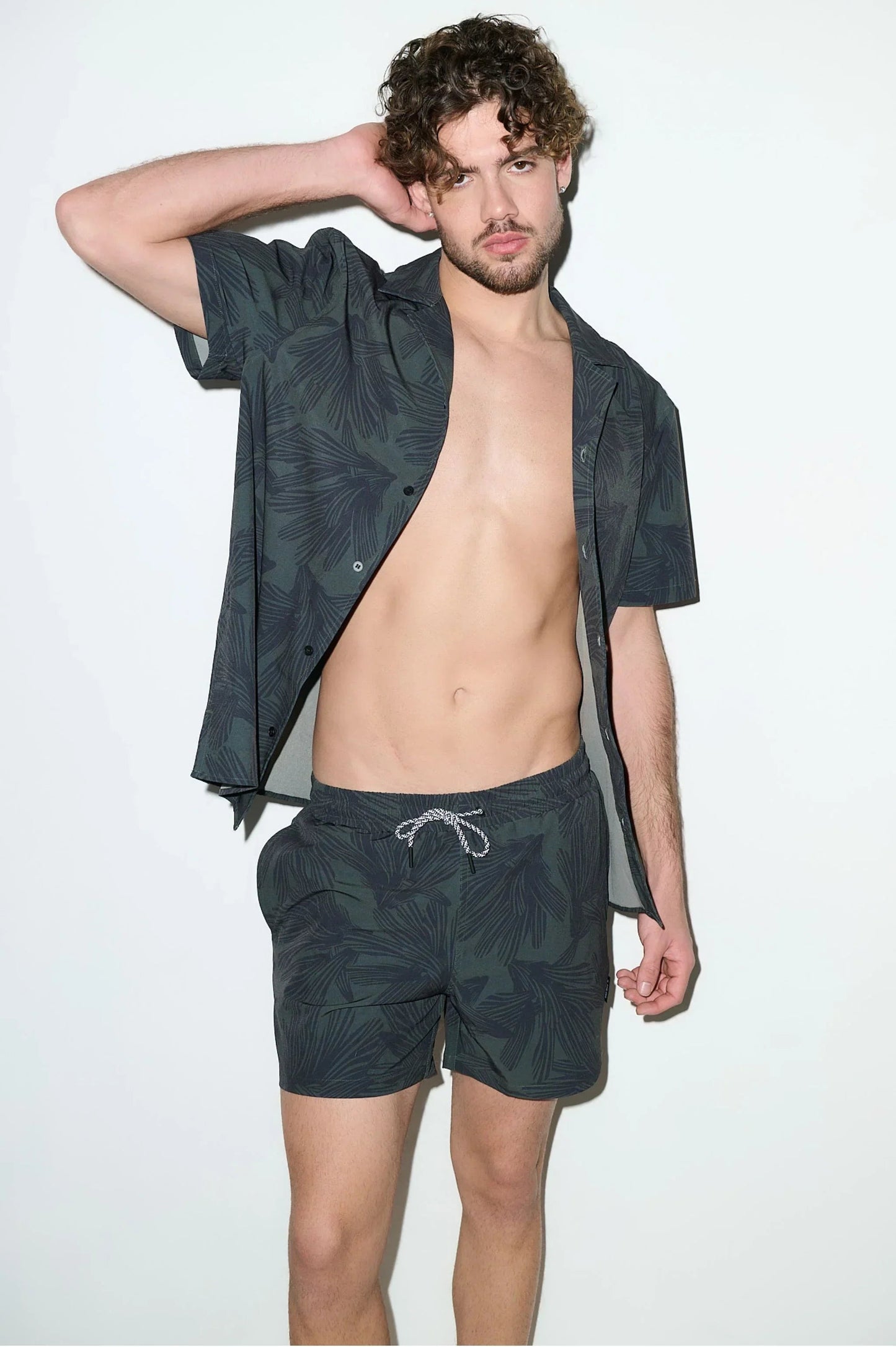 Saint Tropez Cabana Set – Dark Olive