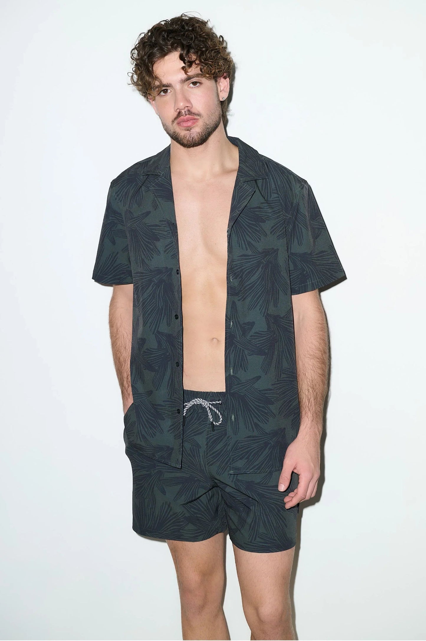 Saint Tropez Cabana Set – Dark Olive