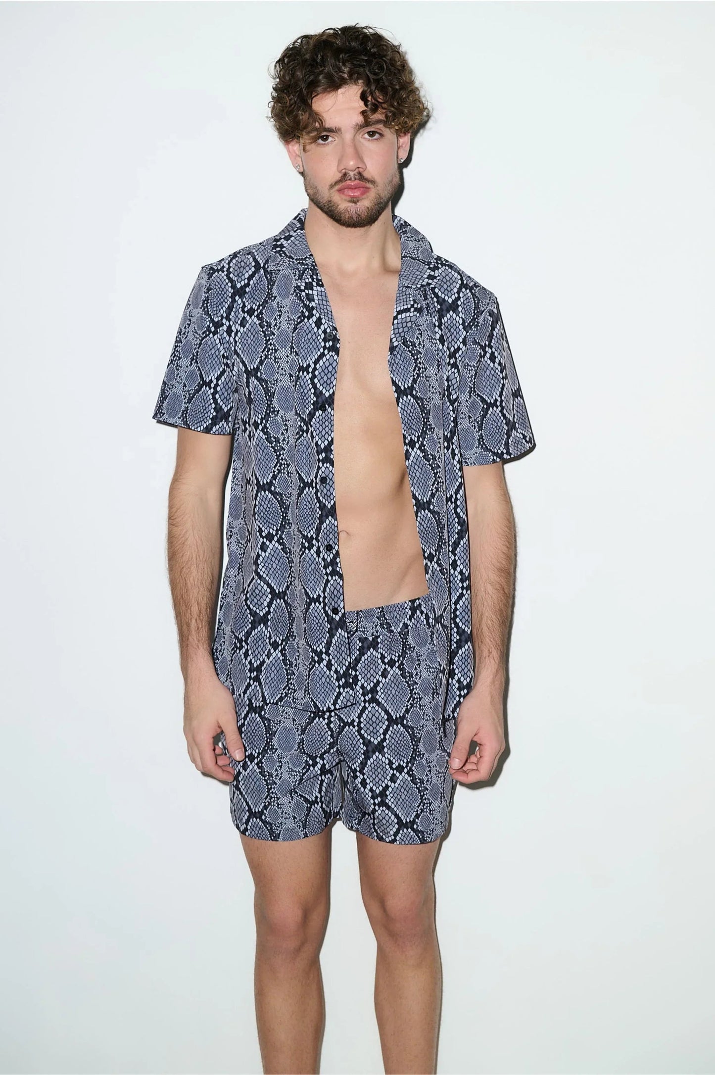 Saint Tropez Cabana Shirt Snake