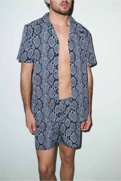 Saint Tropez Cabana Shirt Snake