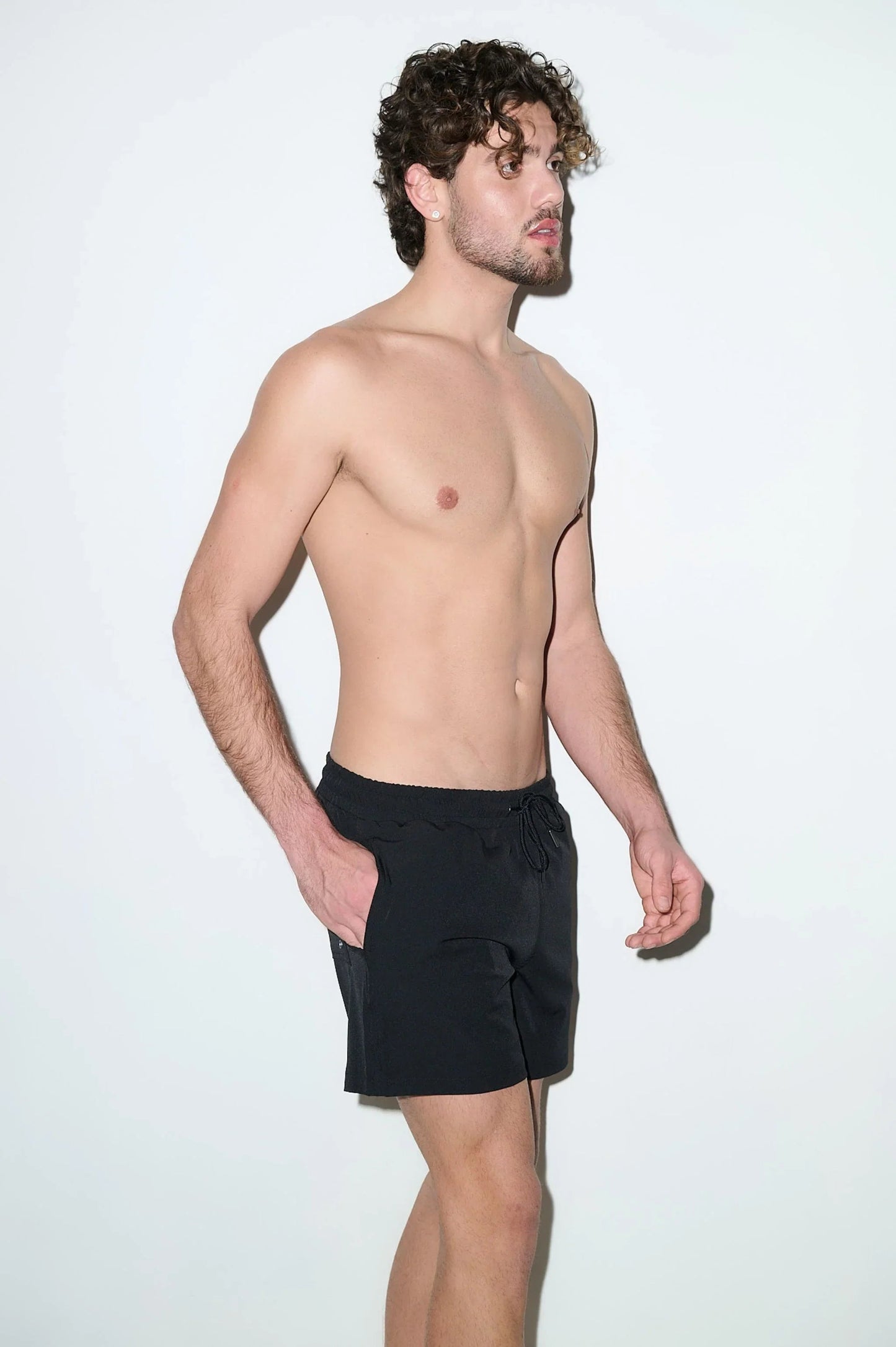Tulum 5-Inch Swim Trunk – Onyx