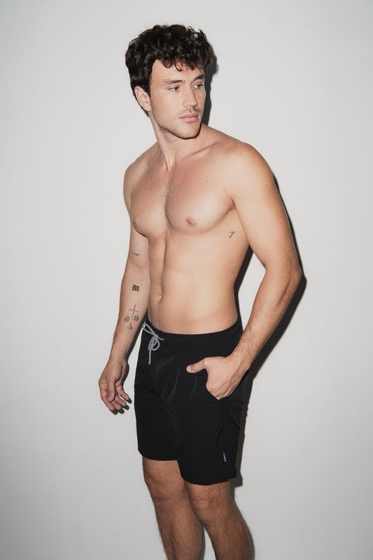 Marbella Classic Swim Trunk Black