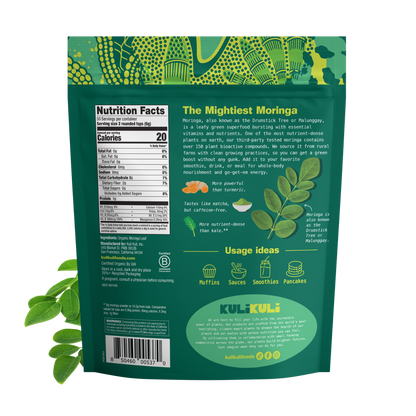 Pure Moringa Powder for Energy (Value Size)