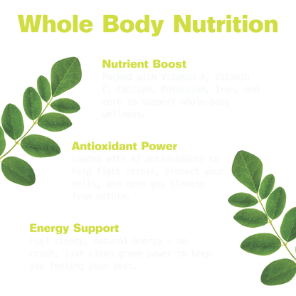 Pure Moringa Capsules for Energy
