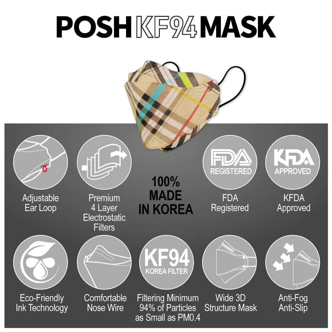 POSH KF94 Mask Beverly Hills (A02)