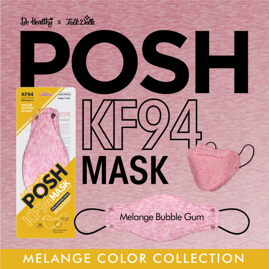 POSH KF94 Mask Melange Bubble Gum (C03)