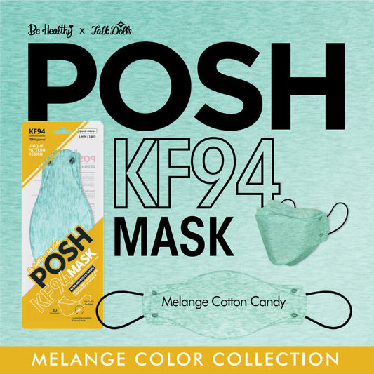 POSH KF94 Mask Melange Cotton Candy (C04)
