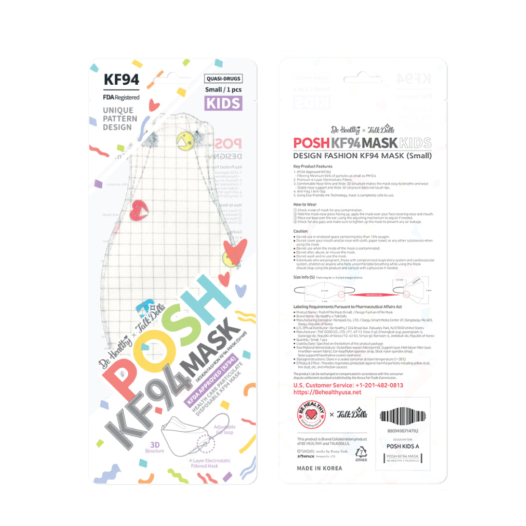 POSH KF94 Small Mask Creative Kids (KA02)