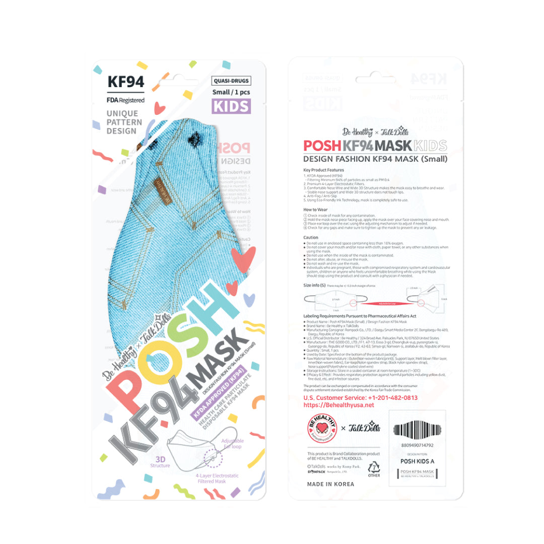 POSH KF94 Small Mask Funny Kids (KA05)