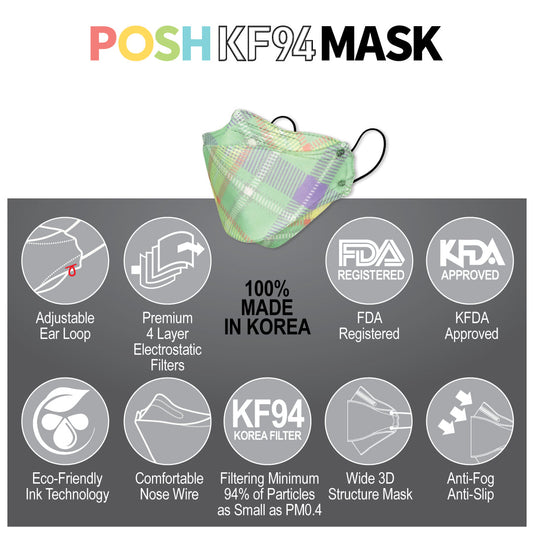 POSH KF94 Small Mask Gentle Kids (KA04)