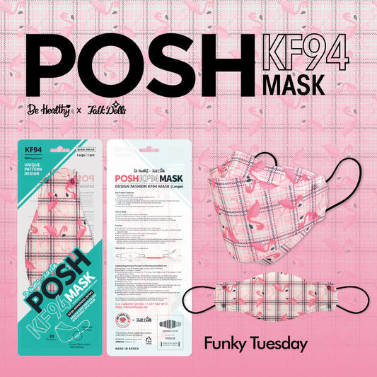 POSH KF94 Mask Funky Tuesday (B07)