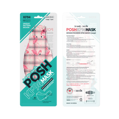 POSH KF94 Mask Funky Tuesday (B07)