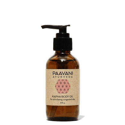 Kapha Body Oil | Invigorating Ayurvedic Abhyanga Oil for Oily, Congested Skin