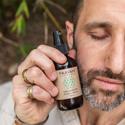 Vata Spritzer | Bruma de aromaterapia ayurvédica para conectar con la naturaleza y la calma