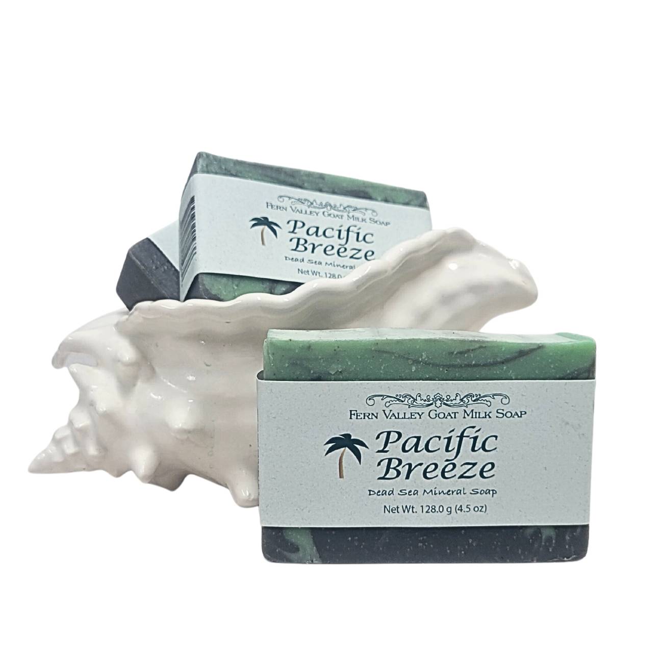 Jabón natural de leche de cabra | Jabón mineral marino | Brisa del Pacífico