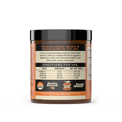 Organic Papaya Powder for Dogs, Cats, & Pets