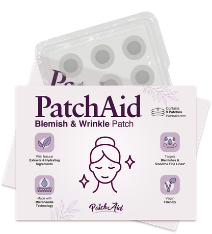 Microneedle Blemish Patch – 9 Patches with Salicylic Acid and Tea Tree Oil