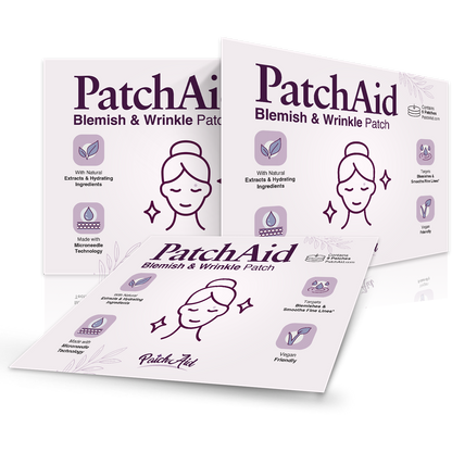 Microneedle Blemish Patch – 9 Patches with Salicylic Acid and Tea Tree Oil