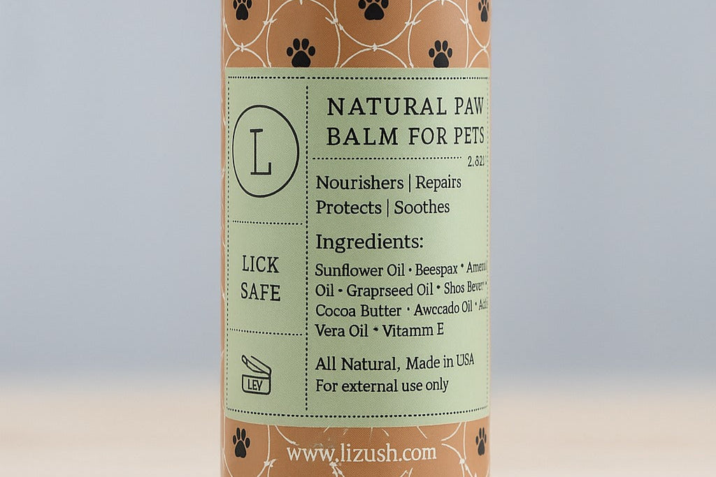 Natural Paw Balm for Dogs & Cats – Soothing Paw Protector