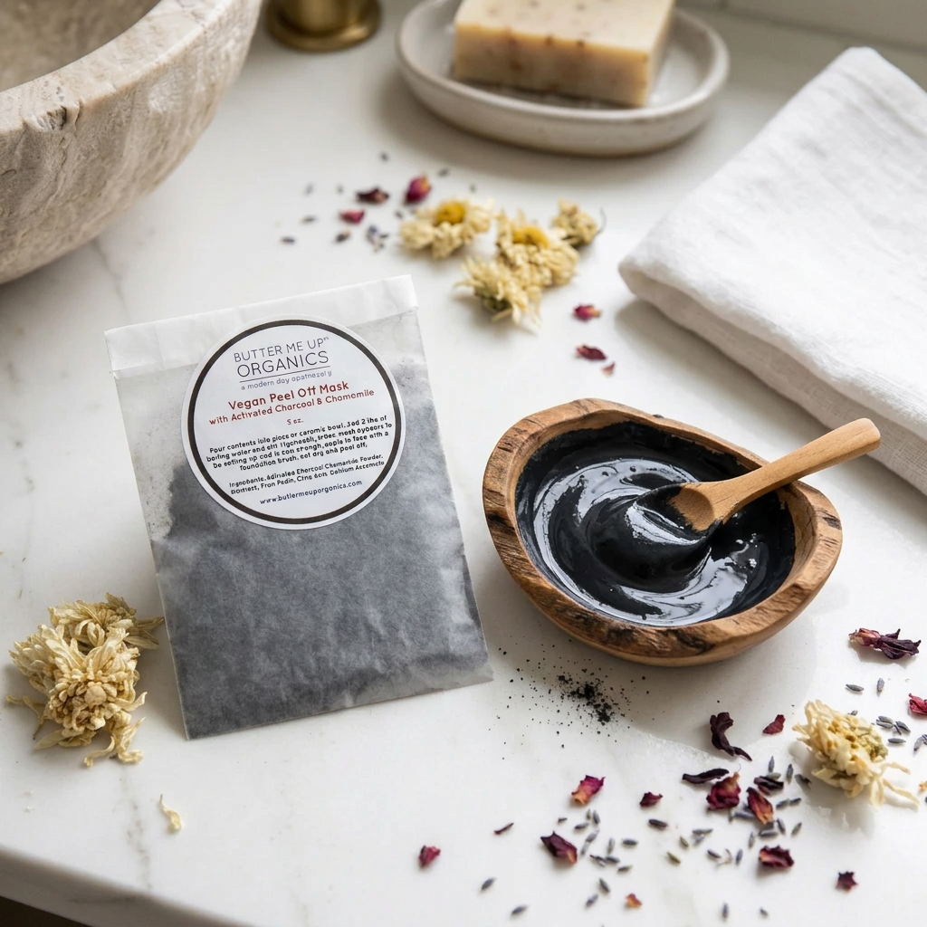 Mascarilla Peel-Off Vegana de Carbón Activado