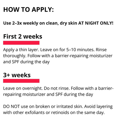 Gel exfoliante extremo con ácido glicólico puro y ácido láctico Thick As Thieves - 30 ml 