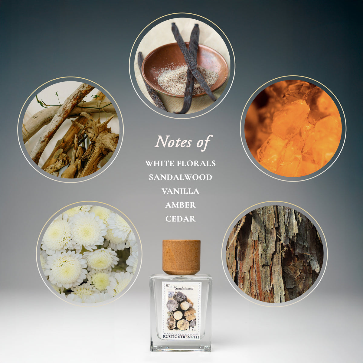 Perfume | White Sandalwood | 1.7oz