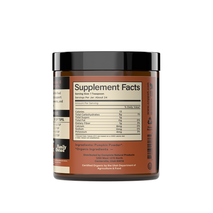 Organic Pumpkin Powder for Dogs & Cats