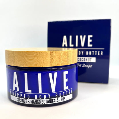 (3-Pack) ALIVE Whipped Body Butter - Mango & Coconut Bliss