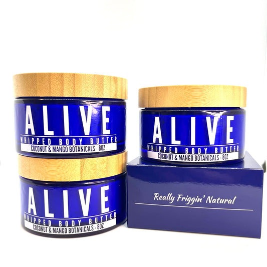(3-Pack) ALIVE Whipped Body Butter - Mango & Coconut Bliss