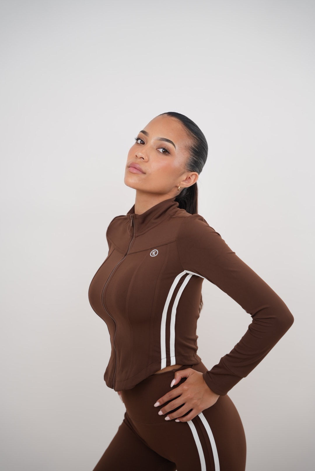 Je suis motivé Veste marron