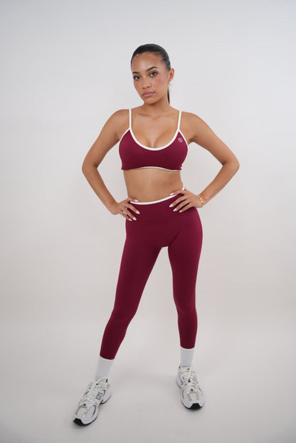Le legging rouge "La passion est une force"