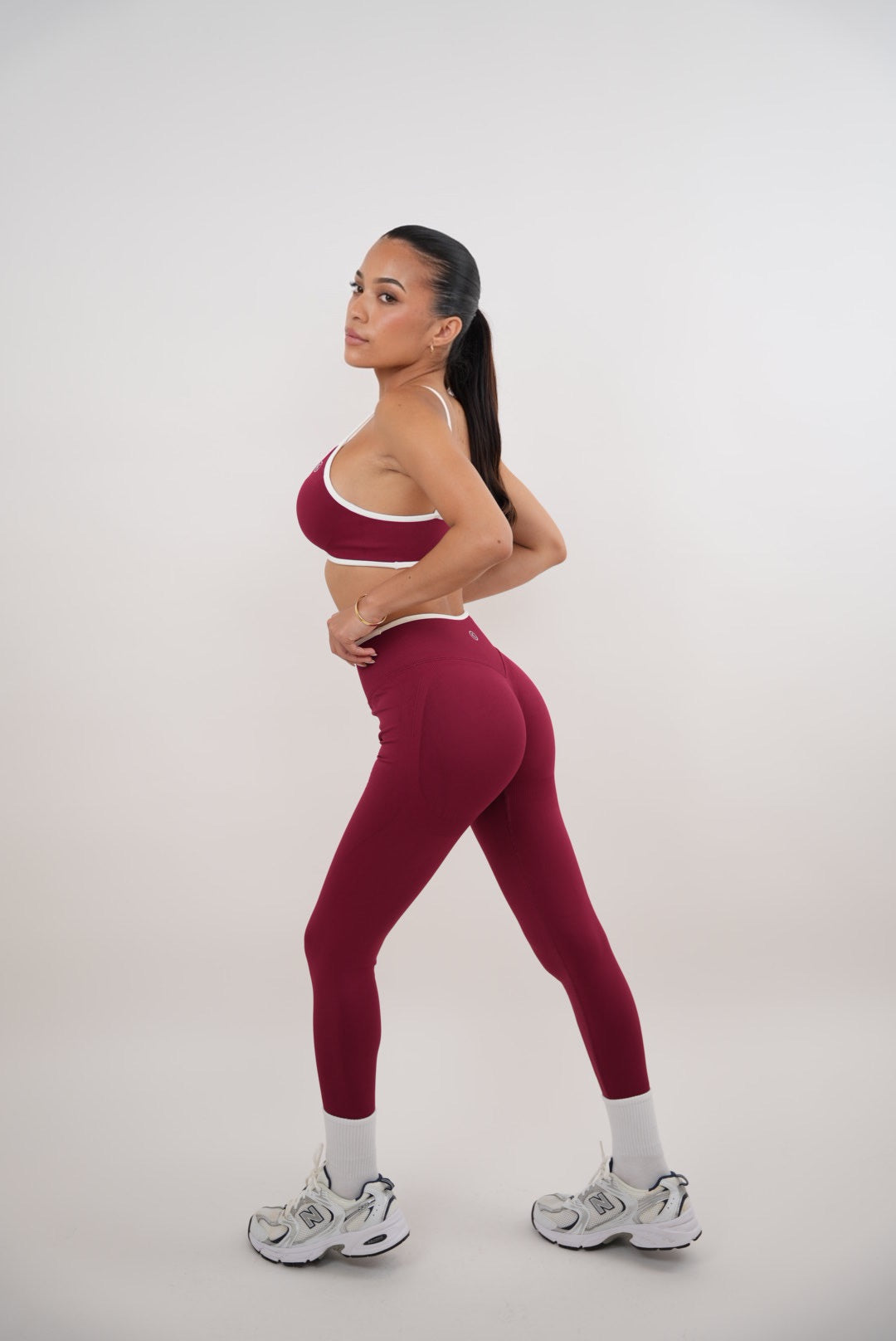 Le legging rouge "La passion est une force"
