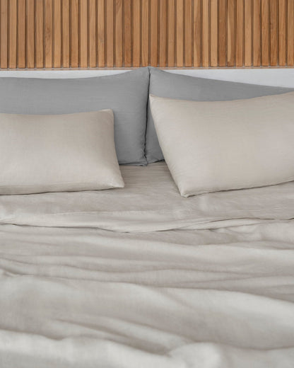 Stonewashed Linen Pillowcases