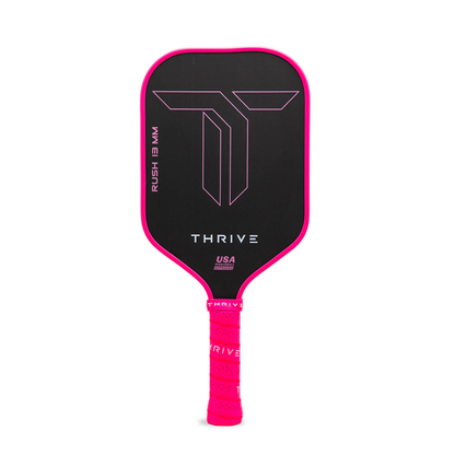 RUSH 13 (PINK)  Includes custom weight card, paddle cover, paddle eraser, and lead weights.