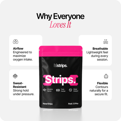 Pink Nasal Strips