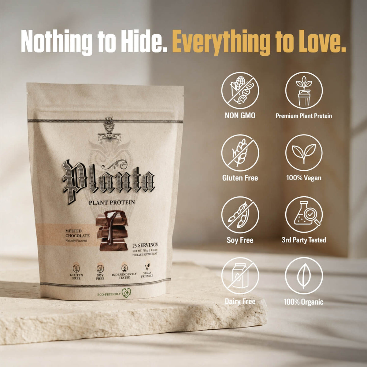 Planta® - Premium Plant Protein (25 Servings)
