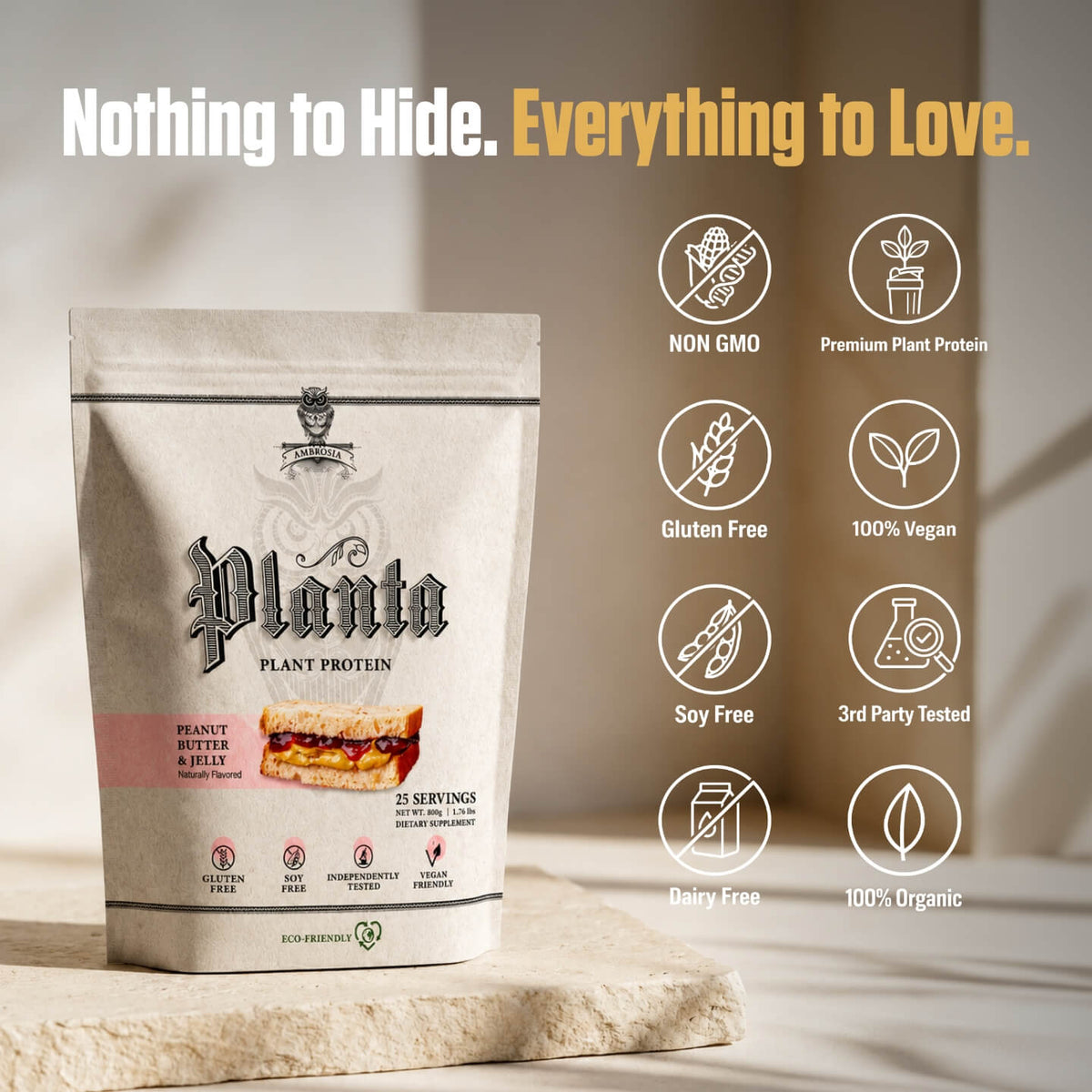Planta® - Premium Plant Protein (25 Servings)