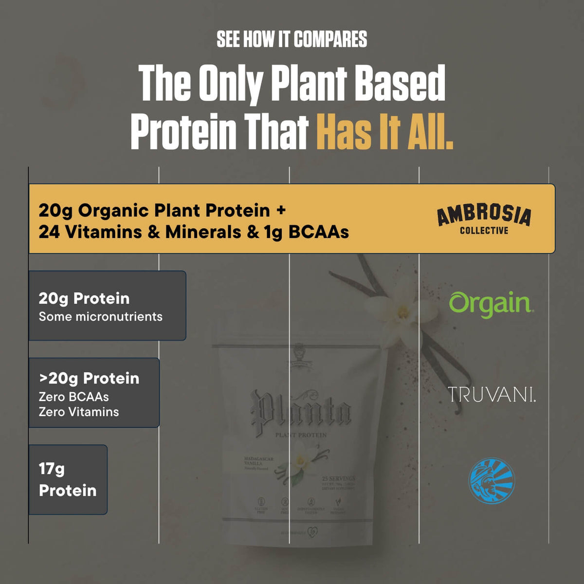 Planta® - Premium Plant Protein (25 Servings)