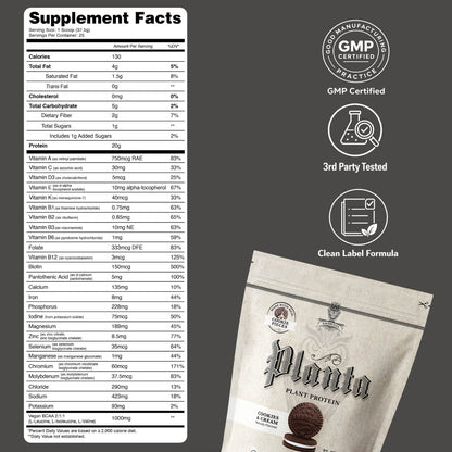 Planta® - Premium Plant Protein (25 Servings)