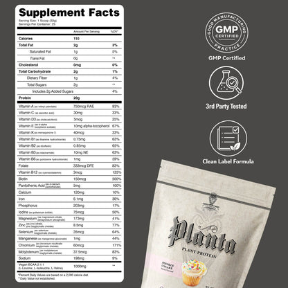 Planta® - Premium Plant Protein (25 Servings)