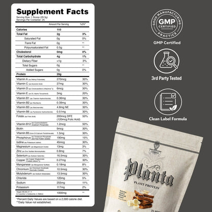 Planta® - Premium Plant Protein (25 Servings)
