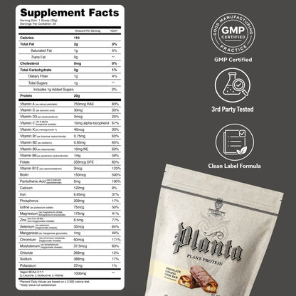 Planta® - Premium Plant Protein (25 Servings)