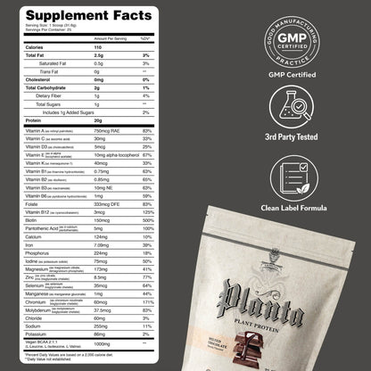 Planta® - Premium Plant Protein (25 Servings)