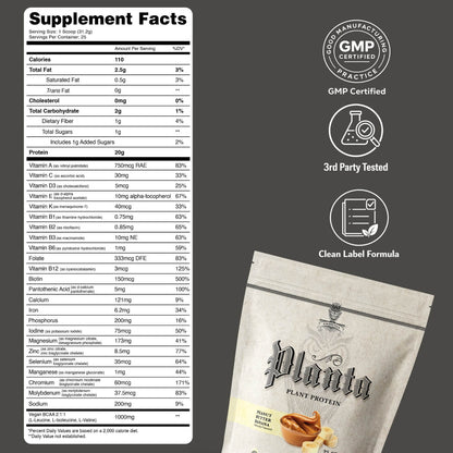 Planta® - Premium Plant Protein (25 Servings)