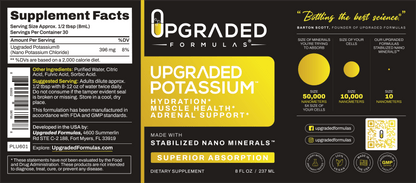 Upgraded Potassium 8 oz
